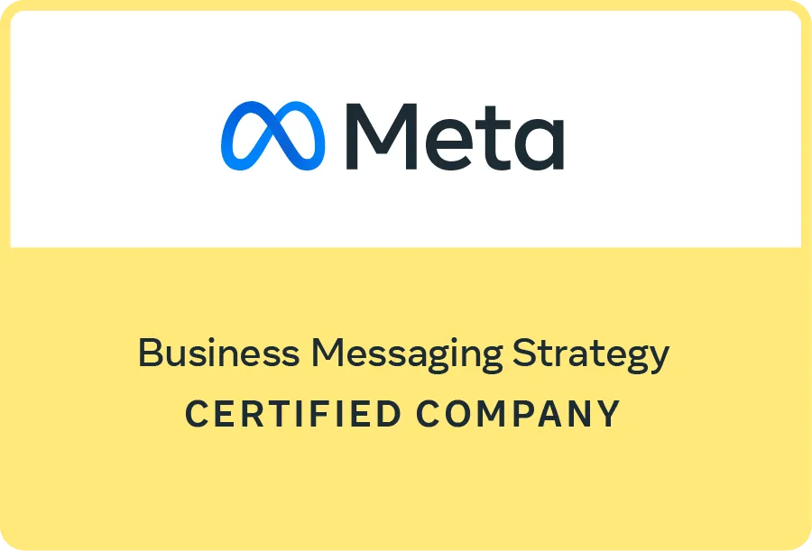 Meta Business Messaging Strategy - CERTIFIED COMPANY